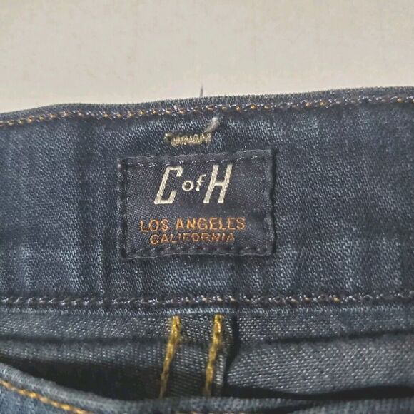 Citizens Of Humanity Ava Capri Jeans Size 26 Low Rise Straight Stretch Raw Hem - Picture 11 of 12